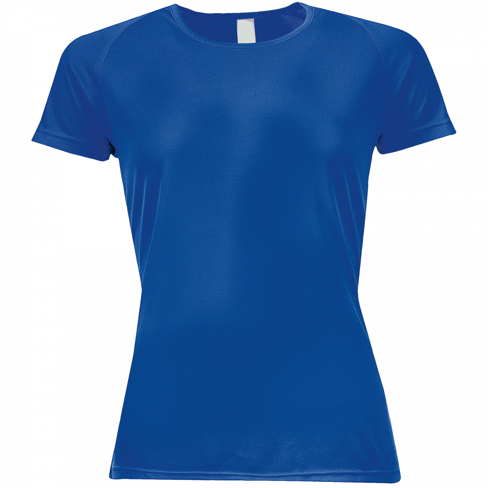 Camiseta técnica manga corta mujer Sporty personalizada