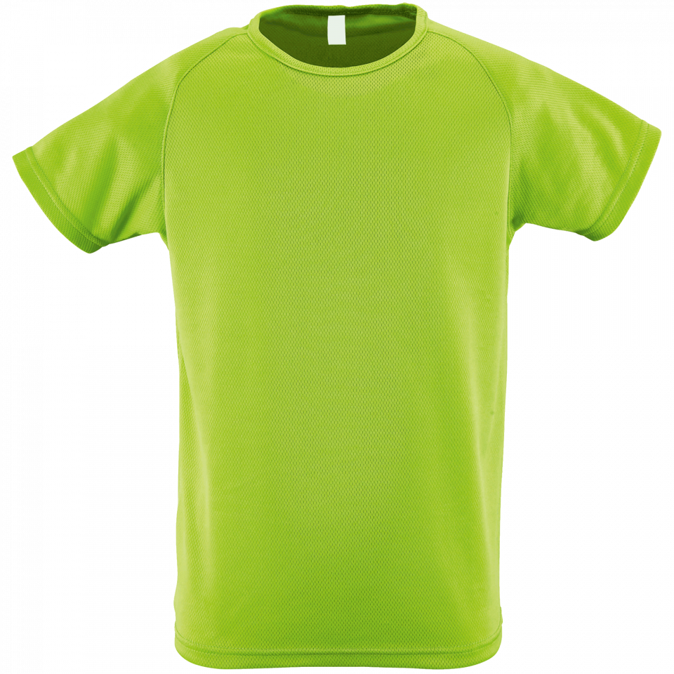 Camiseta técnica manga corta niño Sporty personalizada