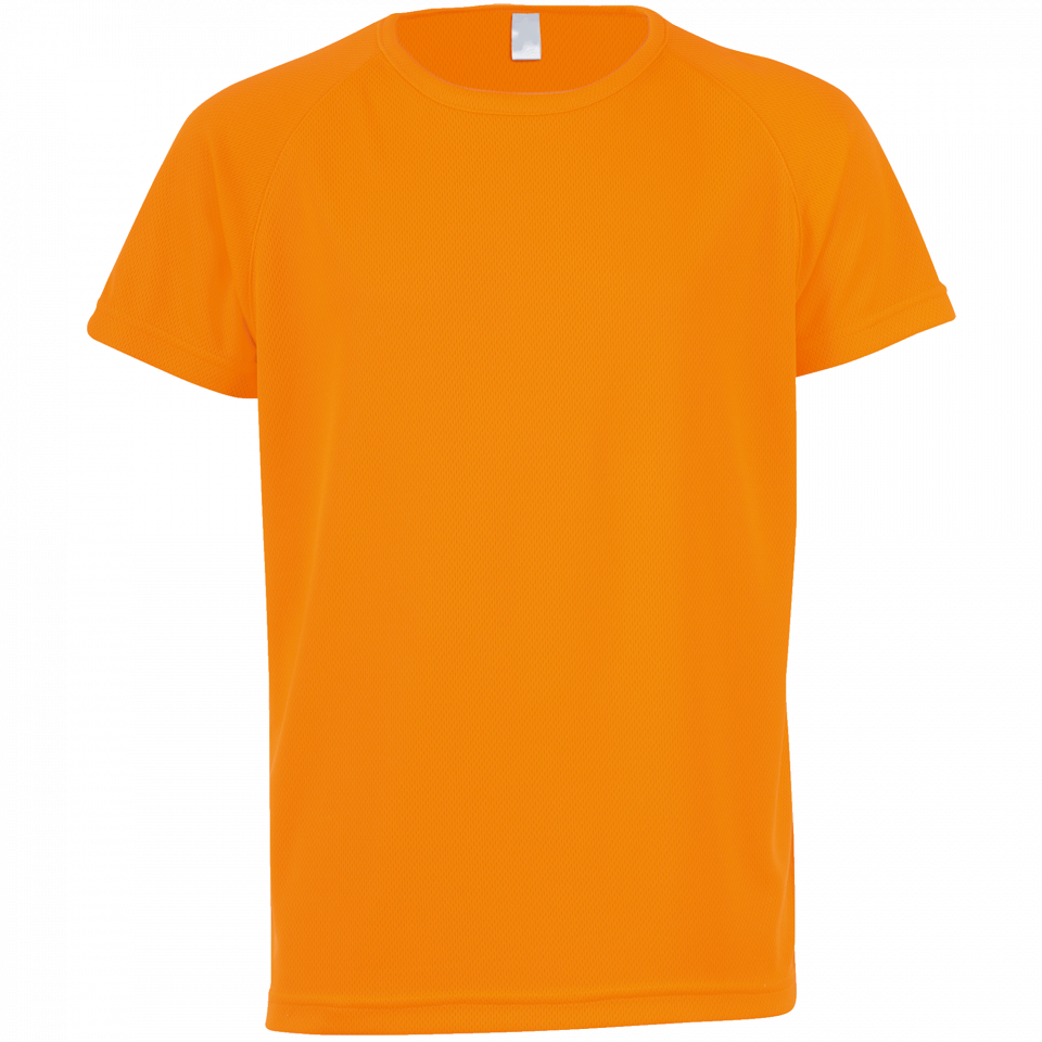 Camiseta técnica manga corta niño Sporty personalizada