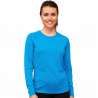 Camiseta técnica manga larga mujer Sporty personalizada