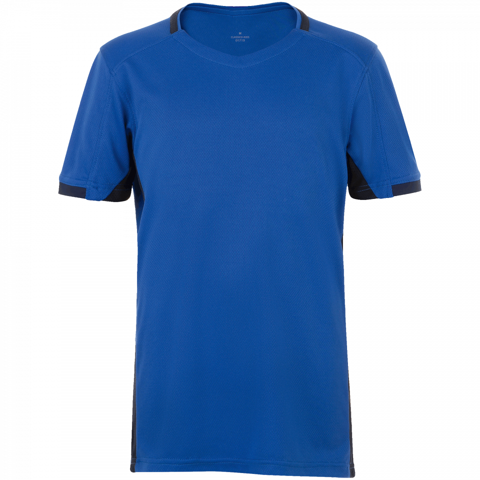 Camiseta deportiva contrastada niño Classico personalizada