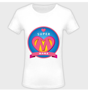 Camiseta Día de la Madre: super mamá