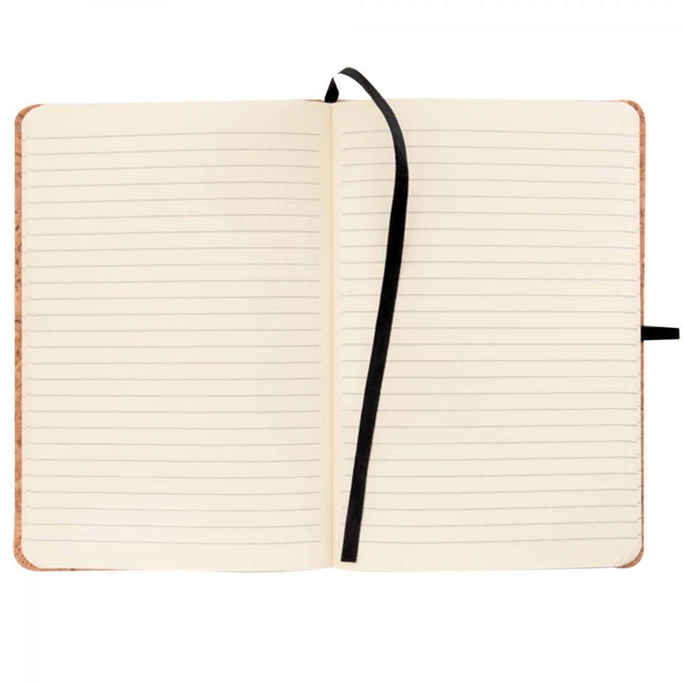 Libreta A5 tapa corcho personalizada