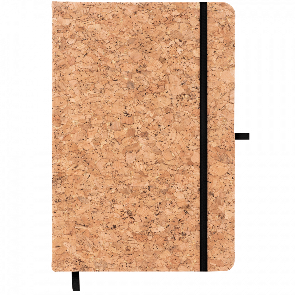 Libreta A5 tapa corcho personalizada