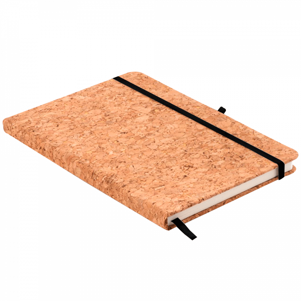 Libreta A5 tapa corcho personalizada