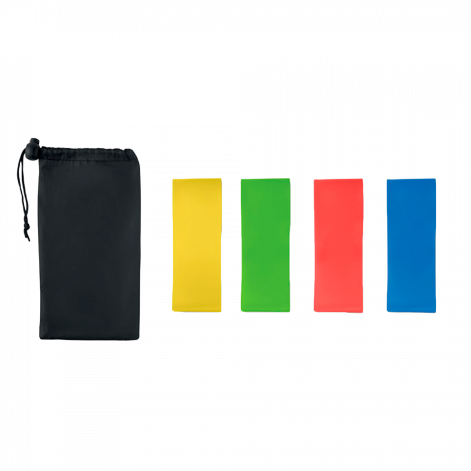 Set bandas elásticas para fitness Fitband personalizada