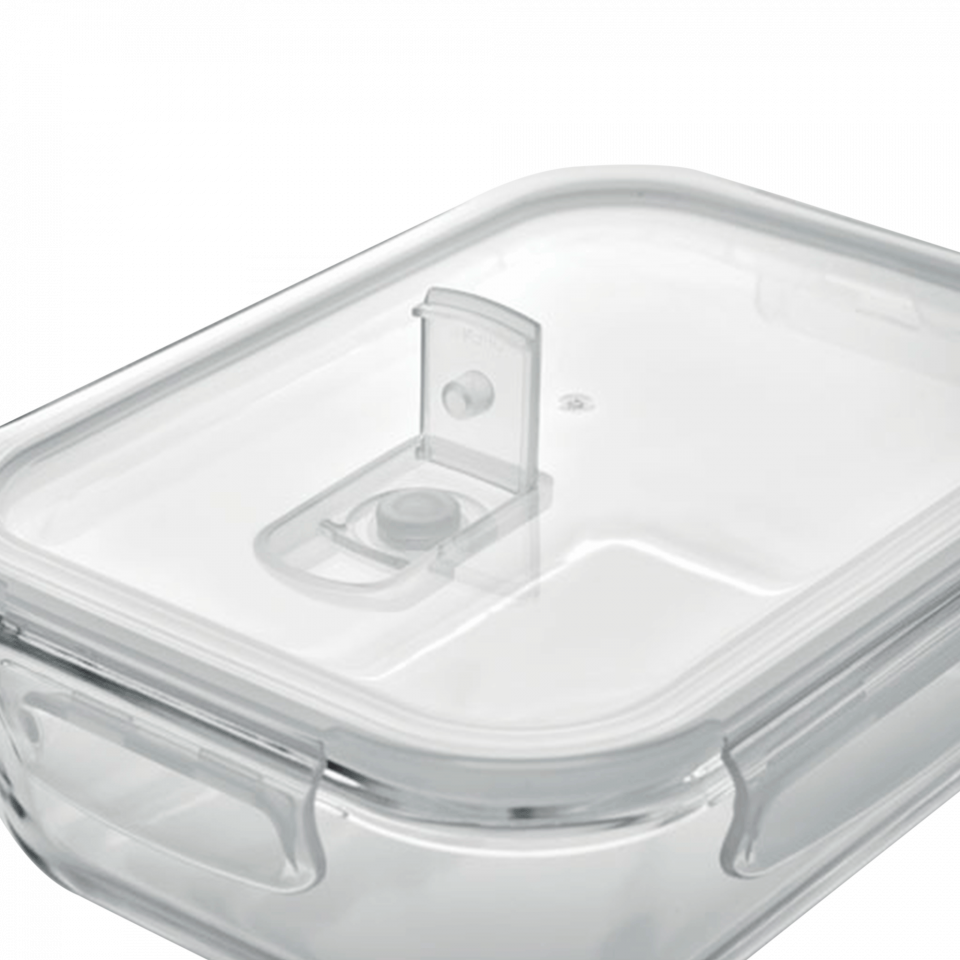 Fiambrera de cristal personalizada