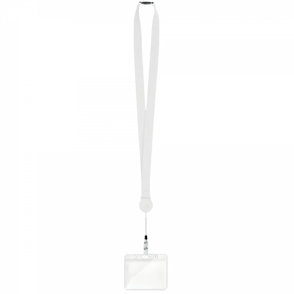 Lanyard con retráctil extensible personalizado