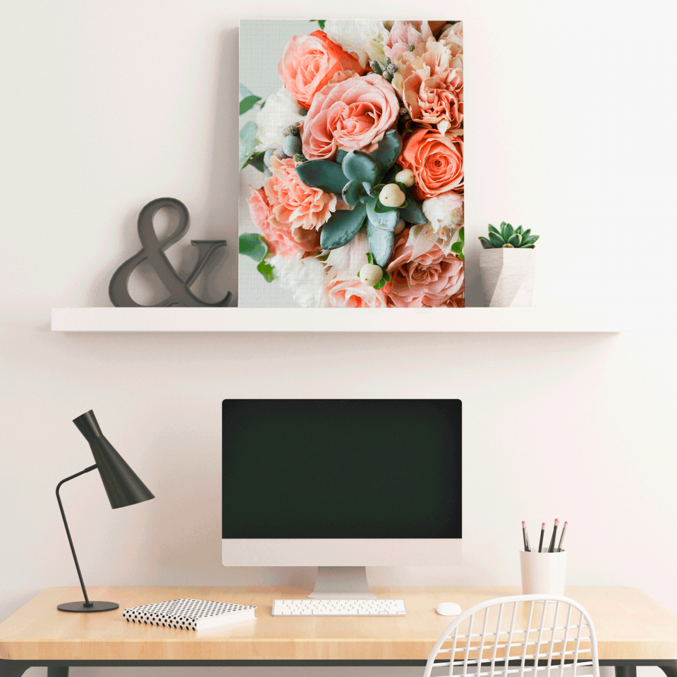 Lienzo 25x20 cm rectangular vertical personalizado