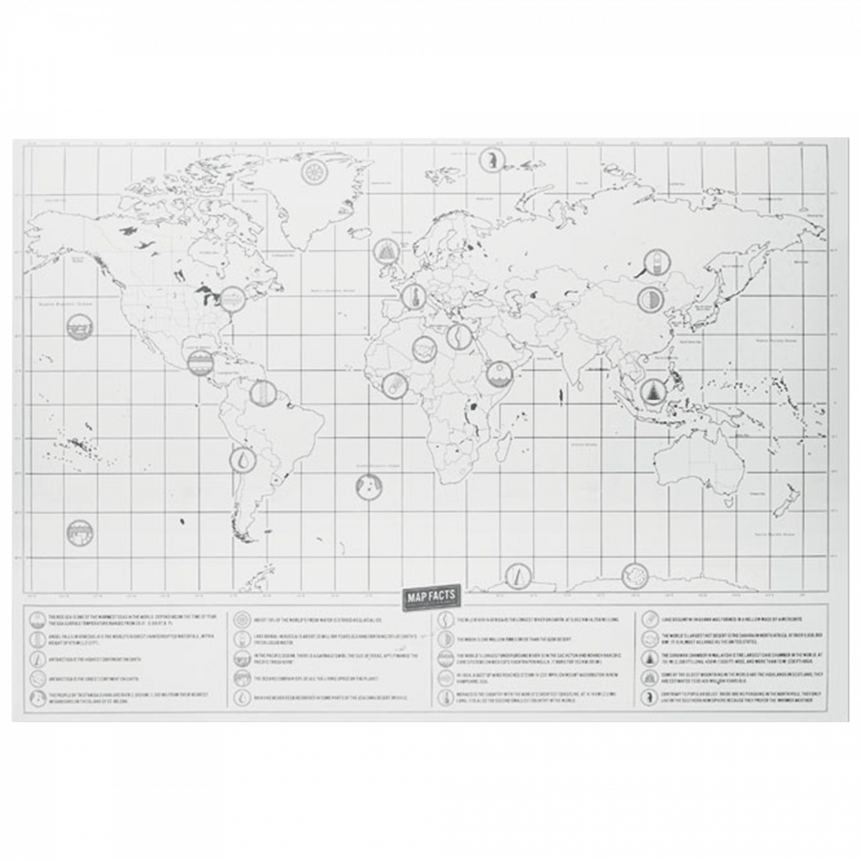 Mapa Mundi personalizado