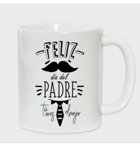 Taza Día del Padre: eres el mejor