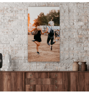 Lienzo 90x50 cm rectangular vertical personalizado