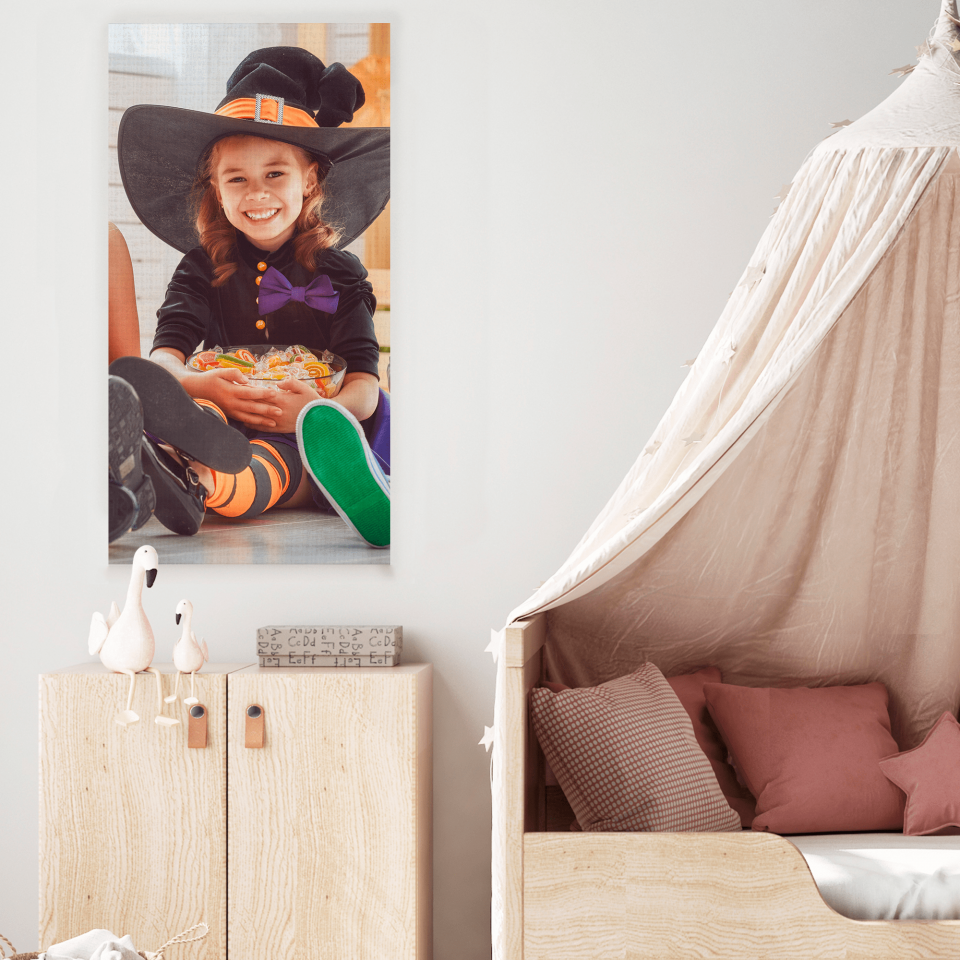 Lienzo 100x50 cm rectangular vertical personalizado