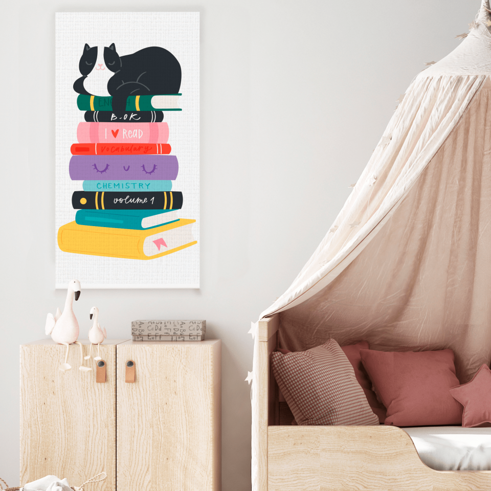 Lienzo 100x50 cm rectangular vertical personalizado