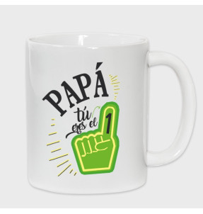 Taza Día del Padre: eres el número uno
