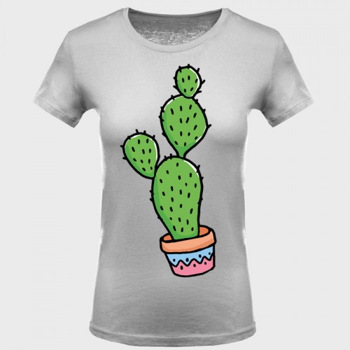 Camiseta mujer: cactus