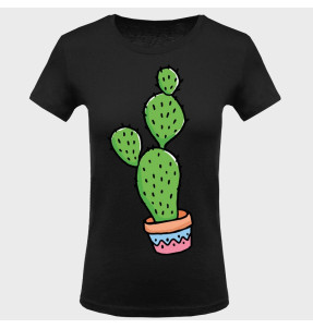 Camiseta mujer: cactus