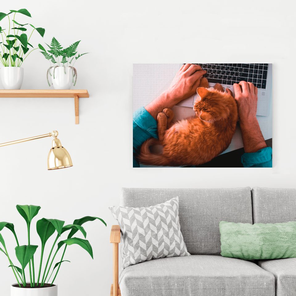 Lienzo 30x40 cm rectangular horizontal personalizado