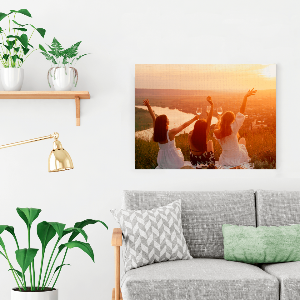 Lienzo 30x40 cm rectangular horizontal personalizado