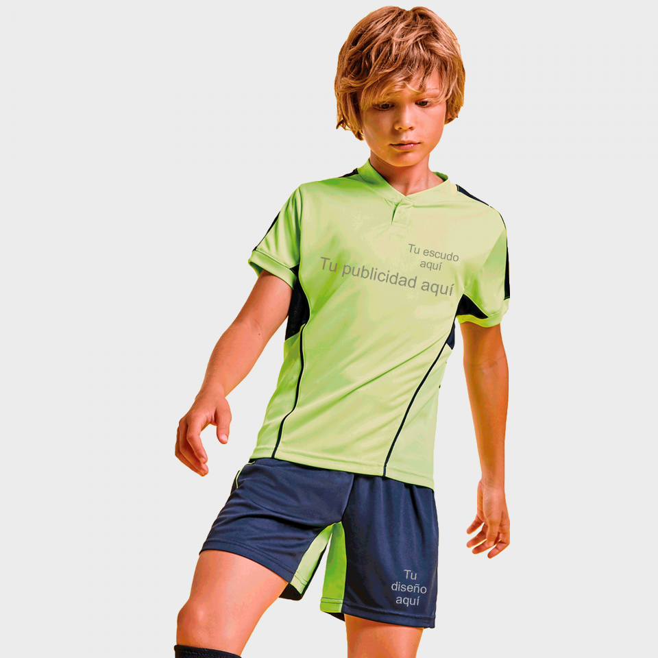 Conjunto deportivo niño Boca personalizado