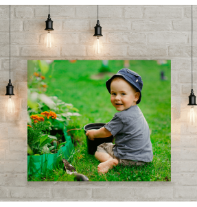 Lienzo 50x60 cm rectangular horizontal personalizado