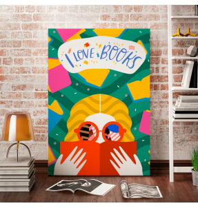 Lienzo 90x60 cm rectangular vertical personalizado