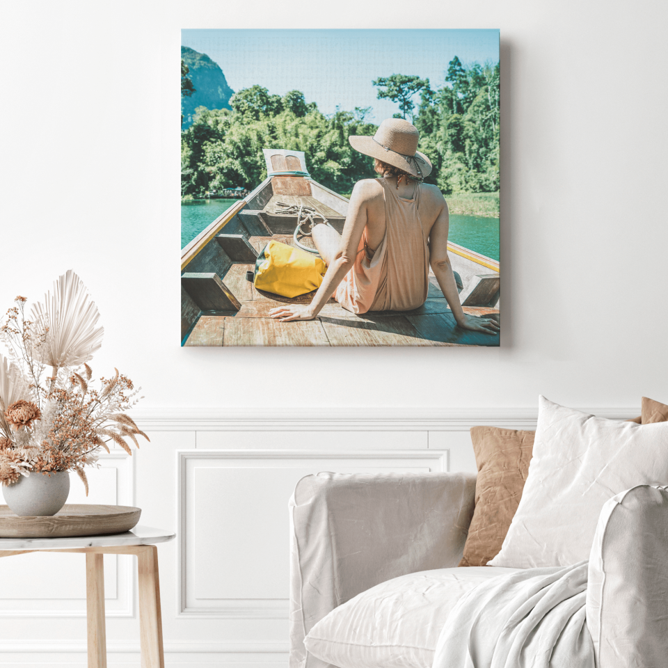 Lienzo 65x65 cm cuadrado personalizado