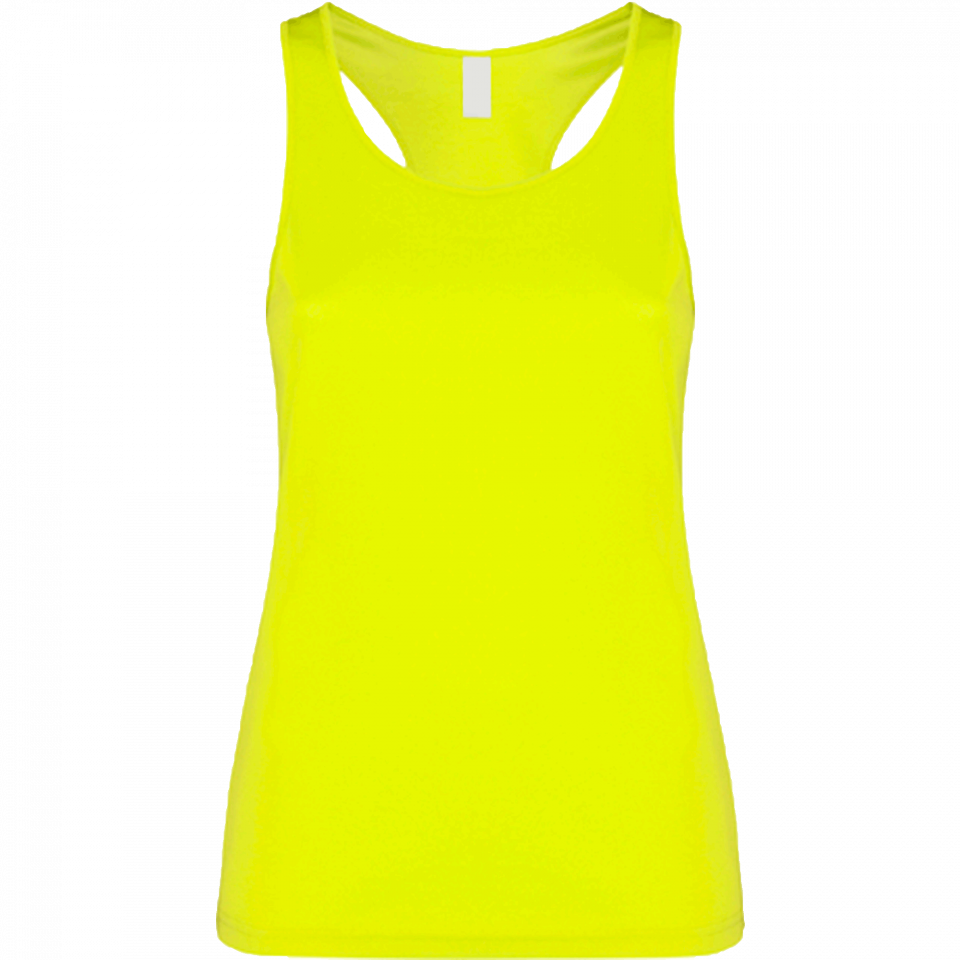 Camiseta deportiva tirantes Shura personalizada