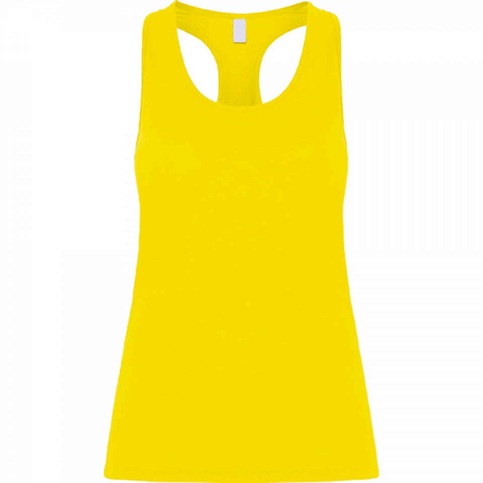 Camiseta deportiva tirantes Aida personalizada