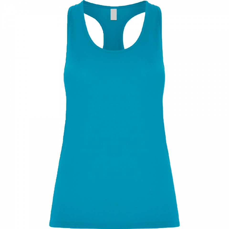 Camiseta deportiva tirantes Aida personalizada