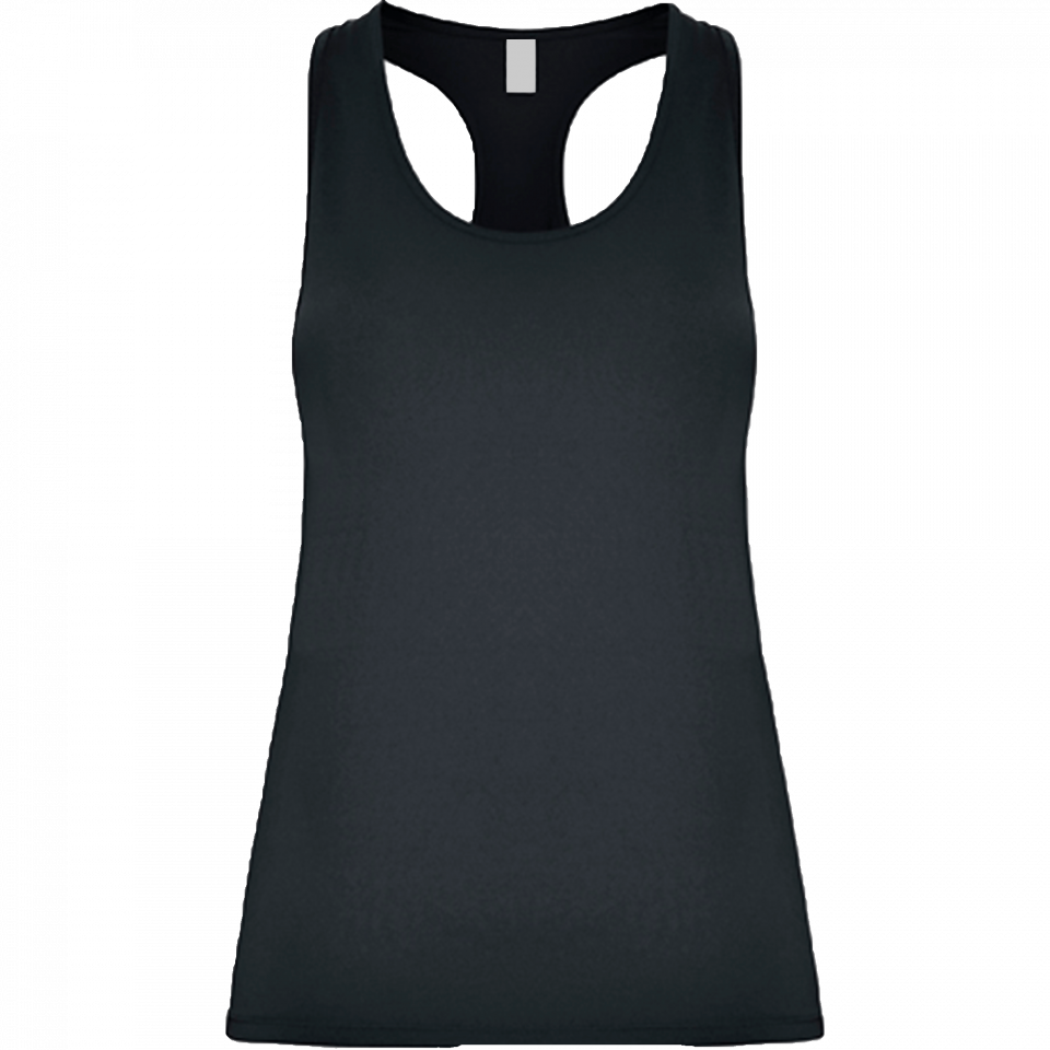 Camiseta deportiva tirantes Aida personalizada