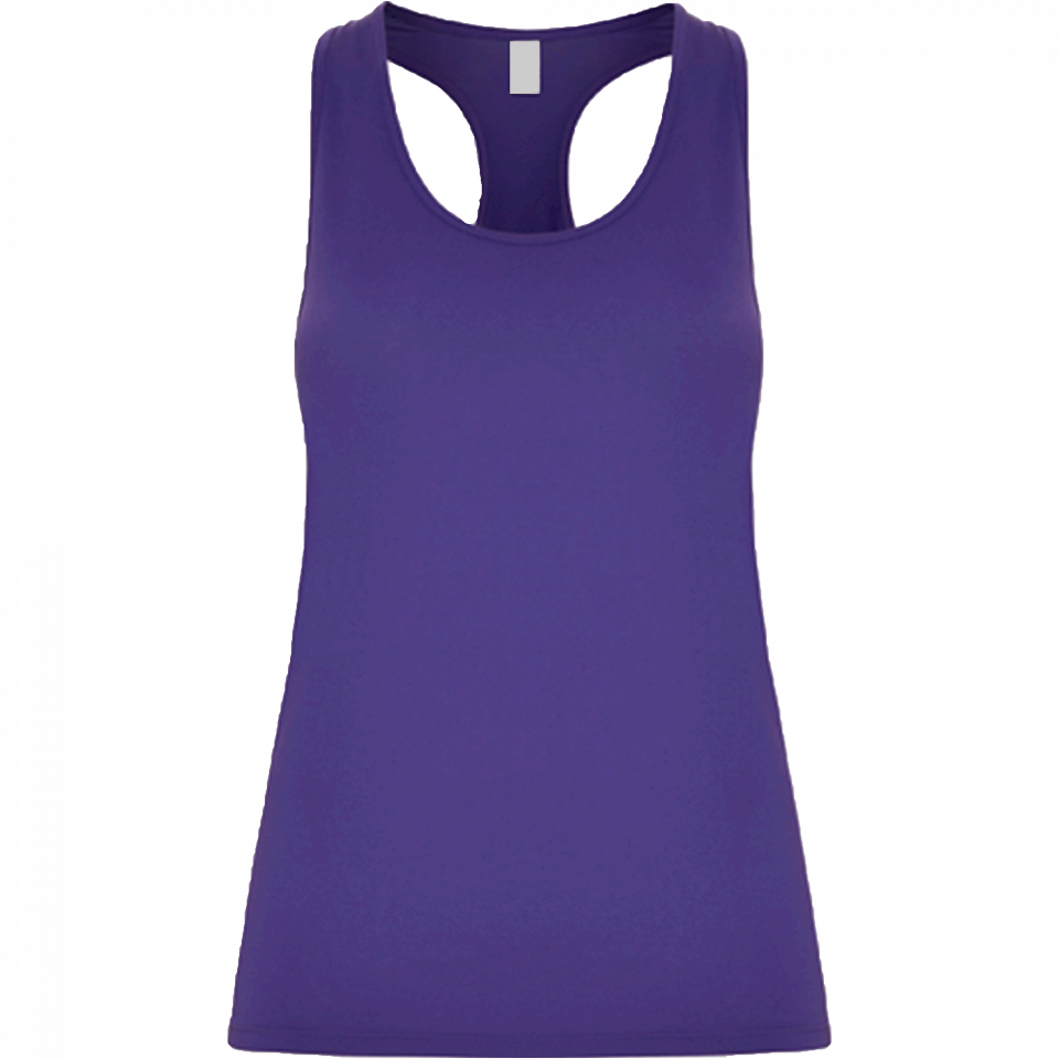 Camiseta deportiva tirantes Aida personalizada