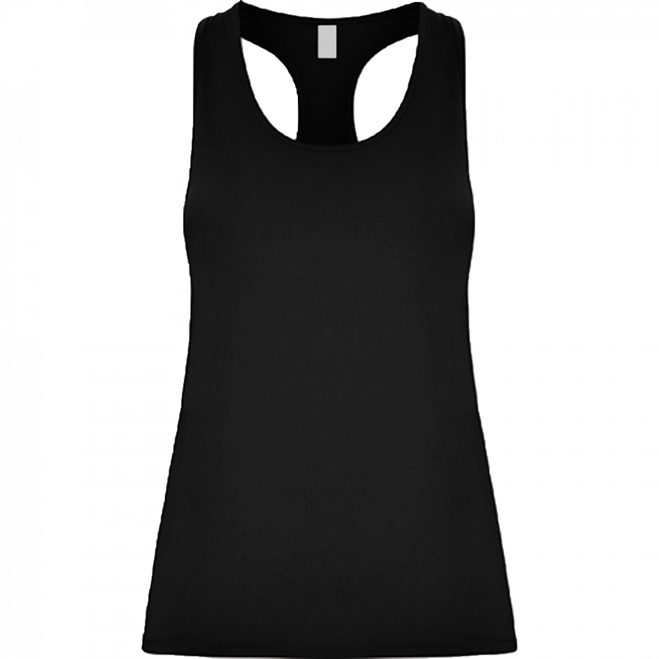 Camiseta deportiva tirantes Aida personalizada