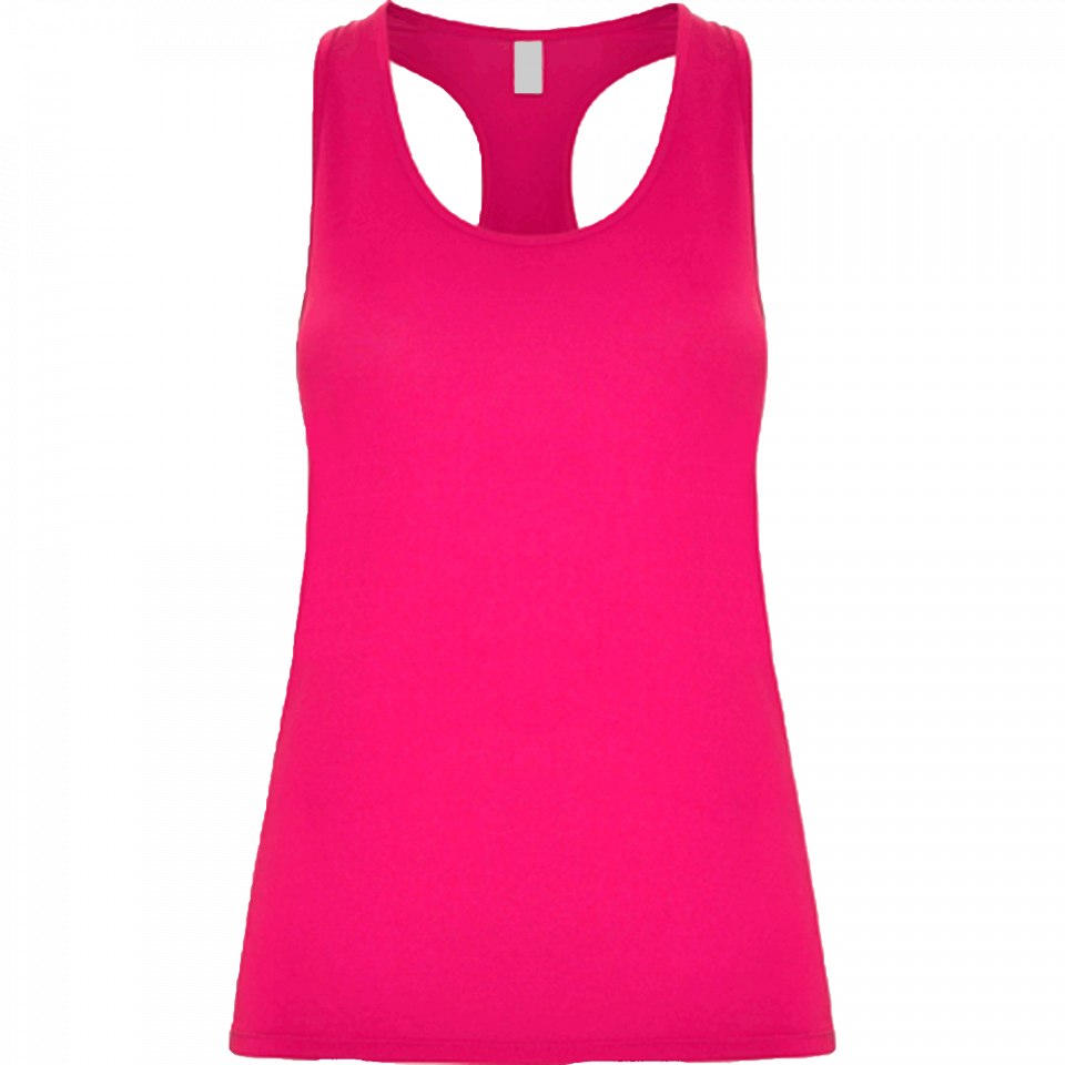 Camiseta deportiva tirantes Aida personalizada