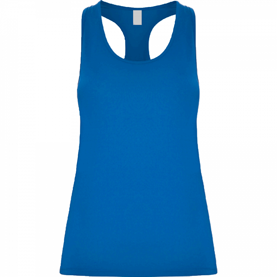 Camiseta deportiva tirantes Aida personalizada