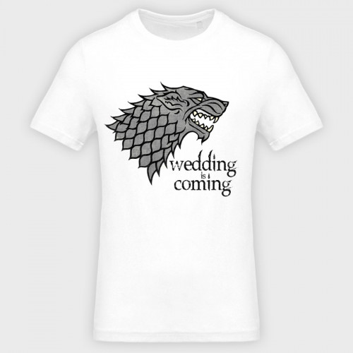 Camiseta despedida de soltero: wedding is coming