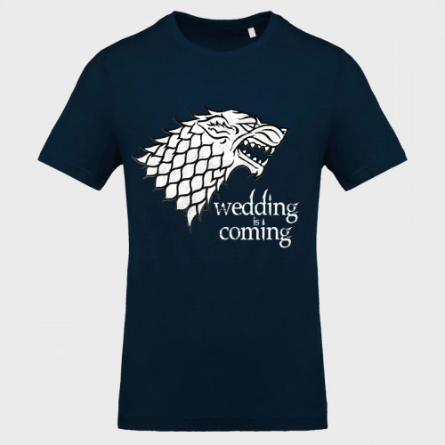 Camiseta despedida de soltero: wedding is coming