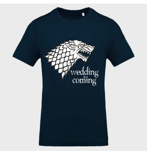 Camiseta despedida de soltero: wedding is coming