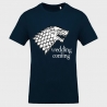 Camiseta despedida de soltero: wedding is coming
