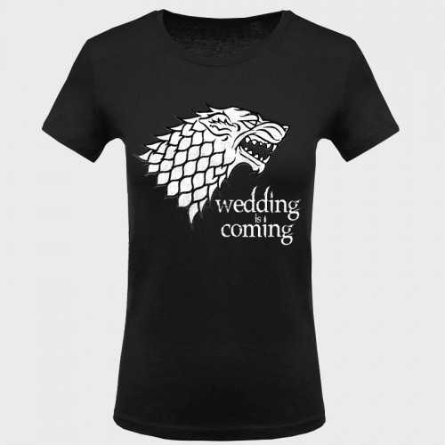 Camiseta despedida de soltera: wedding is coming