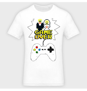 Camiseta despedida de soltero: game over