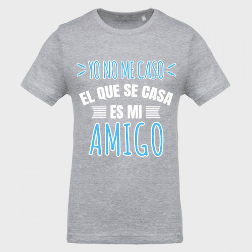 Camiseta despedida de soltero: yo no me caso