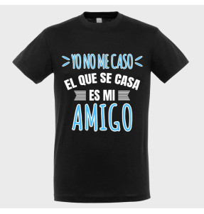 Camiseta despedida de soltero: yo no me caso