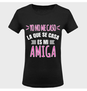 Camiseta despedida de soltera: yo no me caso