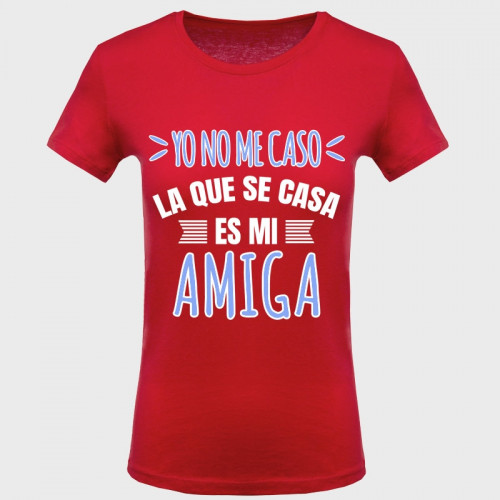 Camiseta despedida de soltera: yo no me caso