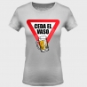 Camiseta despedida de soltera: ceda el vaso
