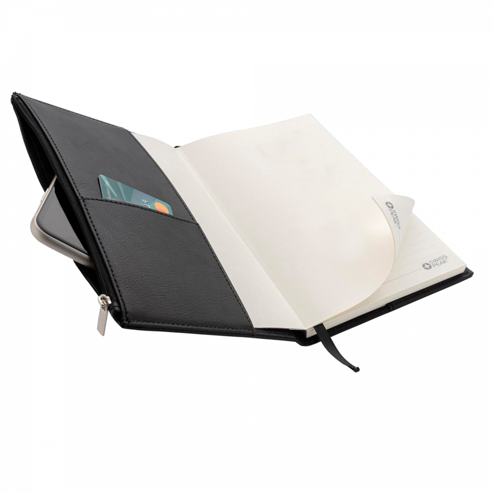 Libreta A5 con cremallera personalizada