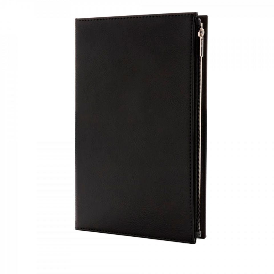 Libreta A5 con cremallera personalizada