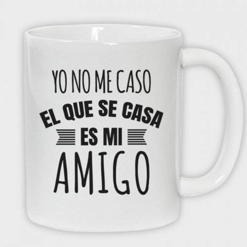 Taza despedida de soltero: yo no me caso