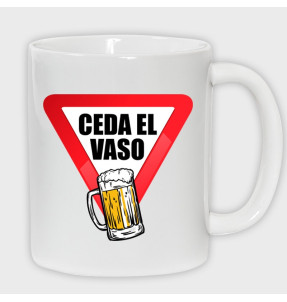 Taza despedida de soltero: ceda el vaso